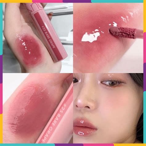 Son Romand Bóng Juicy Lasting Tint Màu Juicy 25 Bare Grape Cool Nude