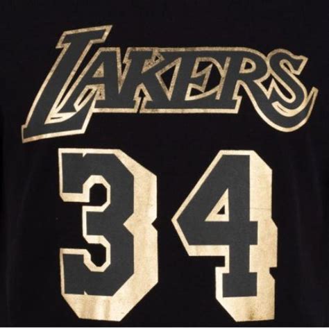 Camiseta Nba Los Angeles Lakers Shaquille Oneal Masculina Centauro