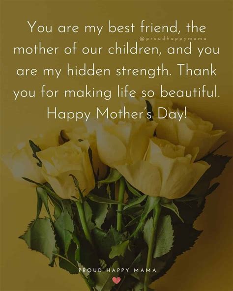 75 Best Happy Mothers Day Quotes For Wife [with Images]