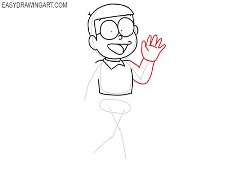 How to Draw Nobita - Easy Drawing Art