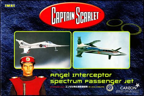 Imai 832119 Captain Scarlet Angel Interceptor / Spectrum Passenger Jet ...