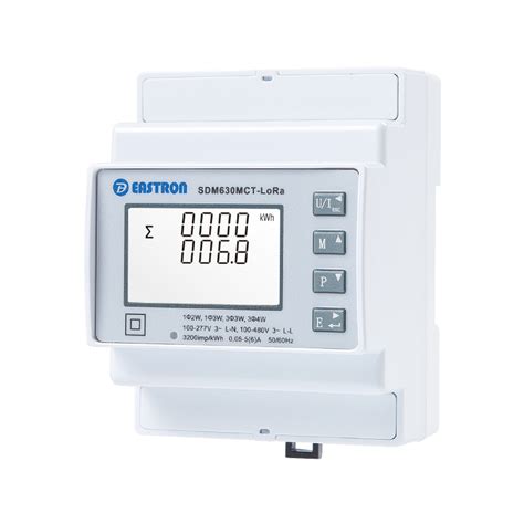 Sdm Mct Lora Lorawan Ct Operated Din Rail Three Phase Multi Function