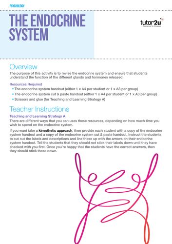 Aqa Psychology Biopsychology Full Topic Year 12 Teaching Resources