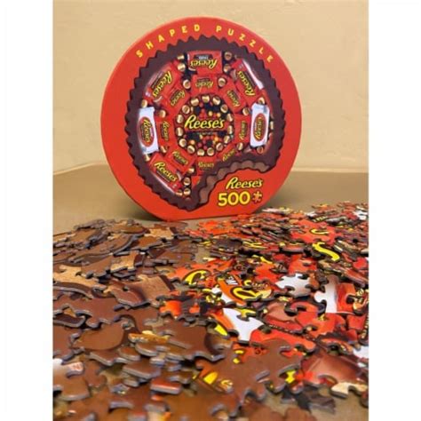 Masterpieces Hershey S Reese S Piece Shaped Jigsaw Puzzle X