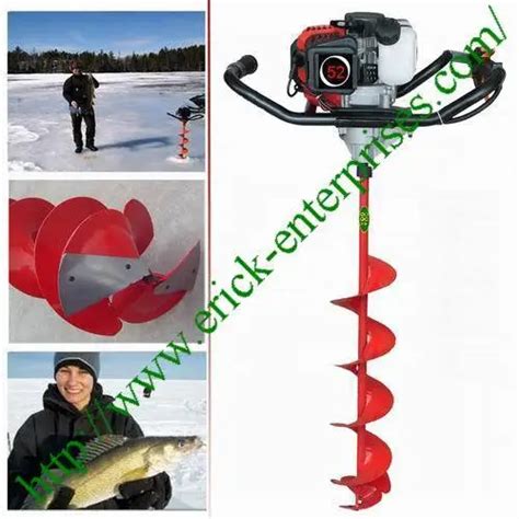 Bz550 Fishing Ice Drill Ice Auger Drill Ice Hole Digger With 8in1m