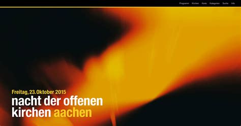 Nacht Der Offenen Kirchen Aachen Xiqit Gmbh