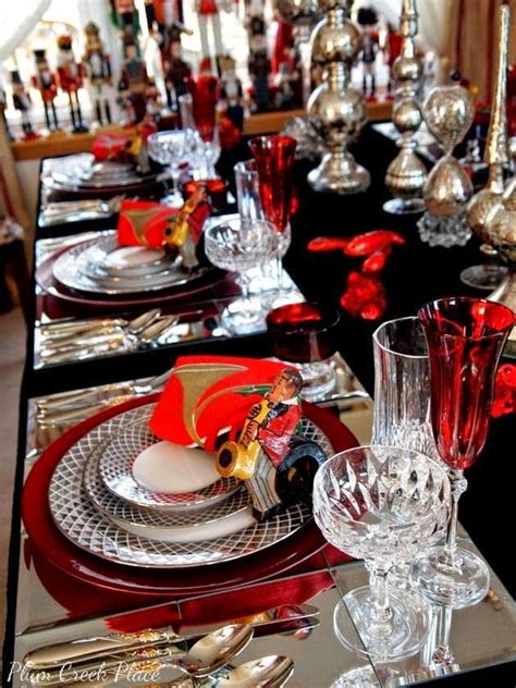 Plum Creek Place New Years Eve Tablescape Diner Table New Years