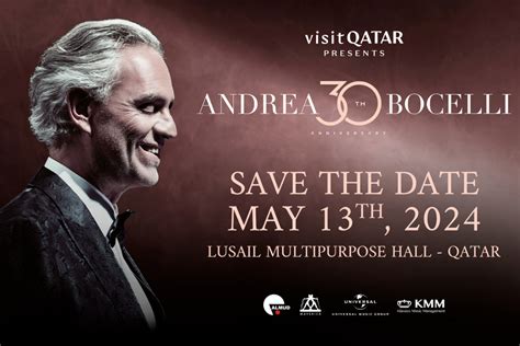 Italian Music Icon Andrea Bocelli Live In Qatar Marhaba Qatar