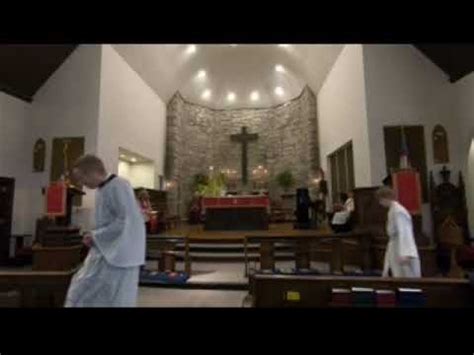 Palm Sunday Rite Calvary Episcopal Church Columbia Missouri Youtube