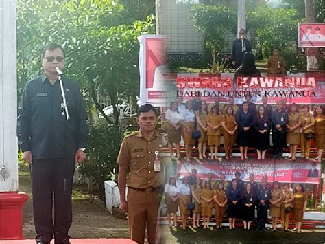 Peringati Harkitnas Ke 115 Tahun 2023 Pemkab Minahasa Gelar Apel