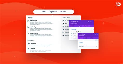 How To Create Mega Menu In Divi With Balloon Module Divi Pixel