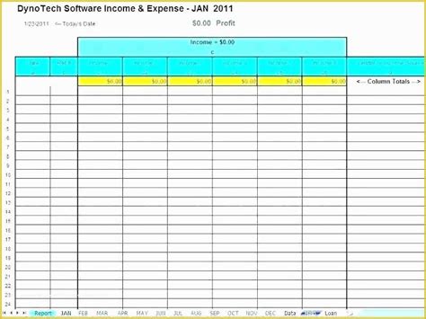 Income and Expenditure Template Excel Free Of Capital Expenditure ...