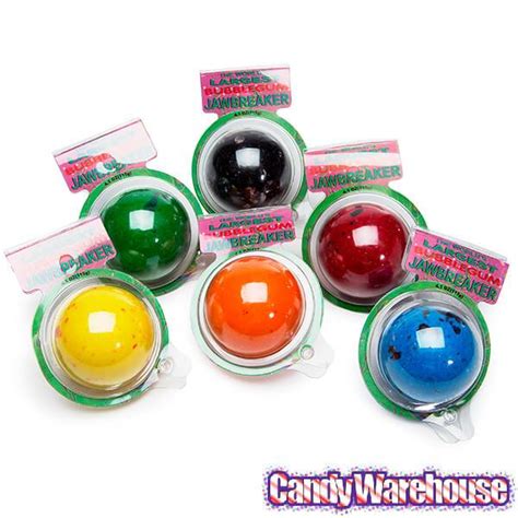 World S Largest Bubble Gum Jawbreakers 12 Piece Display Candy Warehouse