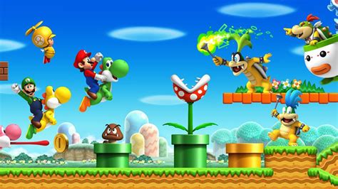 New Super Mario Bros. Wii Background