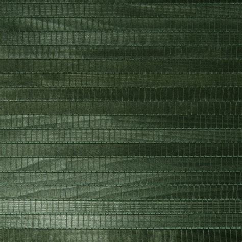 Michiko Green Grasscloth Wallpaper Sample Contemporary Wallpaper By Brewster Home