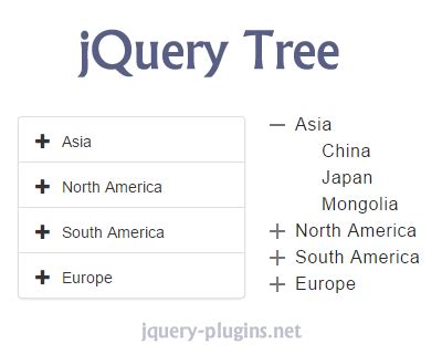 JQuery Tree Plugin With Bootstrap And Material Design JQuery Plugins