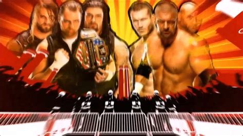 Wwe Extreme Rules The Shield Vs Evolution Match Card Hd Youtube