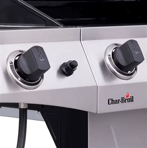 Char Broil Performance Series Silver Burner Liquid Propane Gas Grill