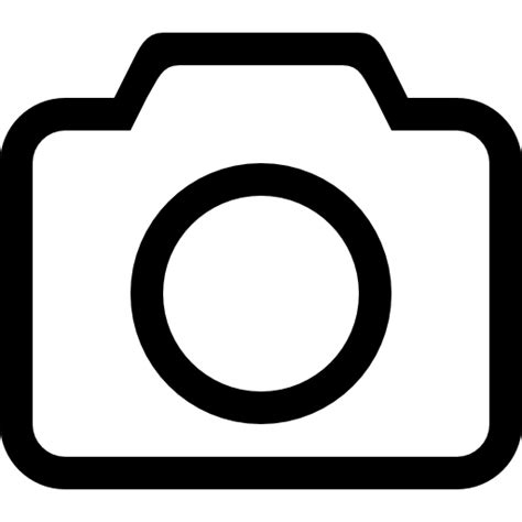 Photo Camera Outline Free Interface Icons