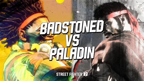 SF6 BadStoned Dee Jay Vs Paladin Ryu Street Fighter 6 YouTube