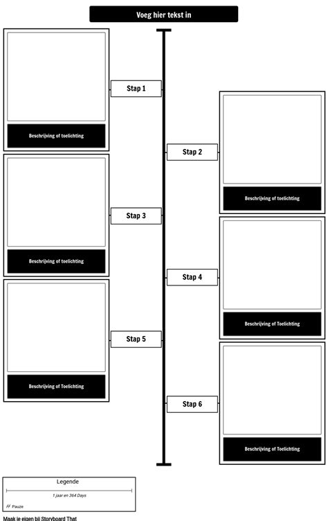 Tijdlijn Sjabloon Stappen Storyboard Par Nl Examples