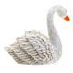 White Resin Swan For 10 Cm Nativity Scene Online Sales On HOLYART Co Uk