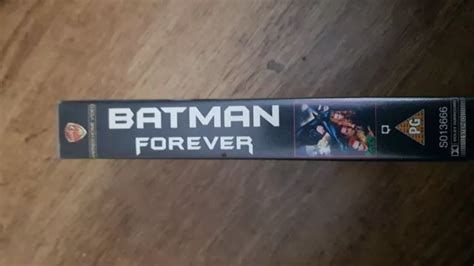 BATMAN FOREVER VHS Video PAL Val Kilmer Tommy Lee Jones Jim Carey