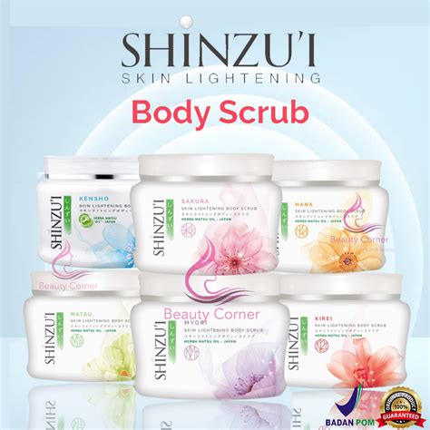 Jual Shinzui Skin Lightening Body Scrub Shopee Indonesia