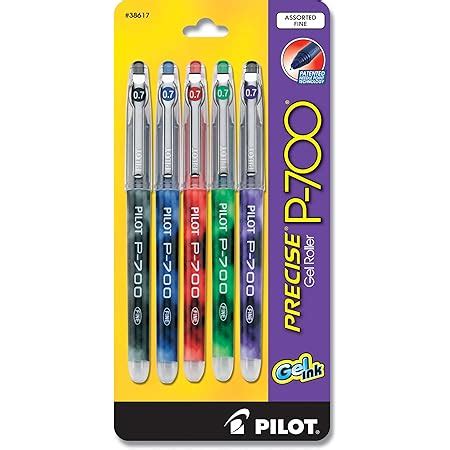 Pilot Precise P 500 Gel Ink Rolling Ball Pens Extra Fine Point Black