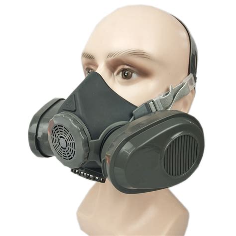 fabrication personal protective rubber anti dust  face gas mask