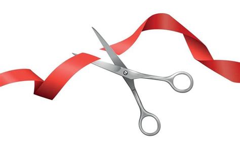 Ribbon Cutting Vector Art, Icons, and Graphics for Free Download