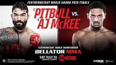 BELLATOR 263: Pitbull vs. McKee Main Card | FIGHT SPORTS