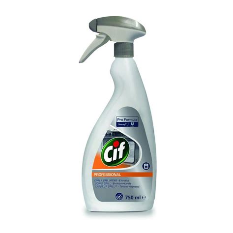 Cif Professional Uunin Ja Grillin Puhdistusaine 750 Ml Tukkuliike