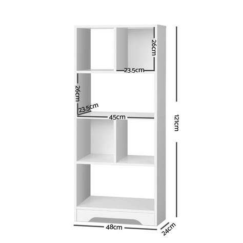 4-tier Display Shelf - White - Complete Storage Solutions