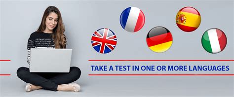 language test languages  work