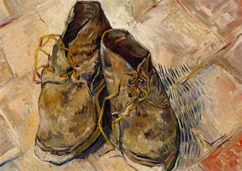 Vincent Van Gogh Schoenen Wenskaarten Kaartje2go