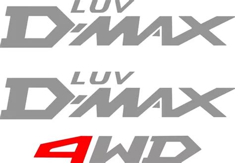 Kit De Calcomanías Para Luv Dmax MercadoLibre