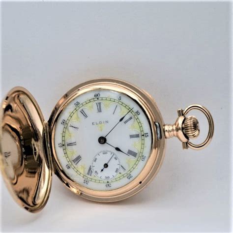 Elgin Ladies Multicolor Pocket Watch Ashton Blakey Vintage Watches