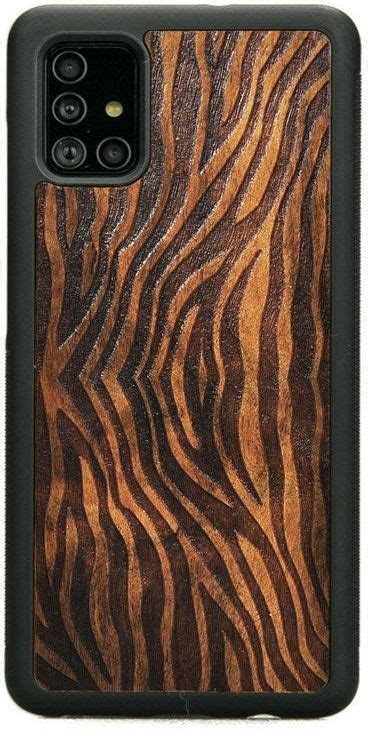 Forestzone Drewniane Etui Samsung Galaxy S10 Lite Zebra Imbuia Etui