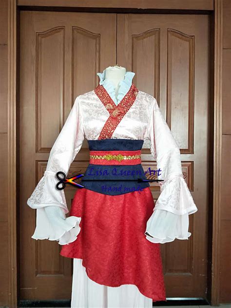 Hua Mulan Princess Cosplay Costume Hua Mulan Princess Cosplay Etsy