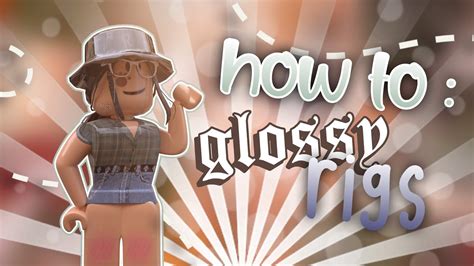 Roblox┊how To Make Your Rig Glossy Glassy Blender 2 79 Youtube