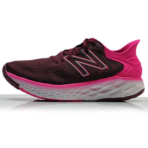 New Balance Fresh Foam 1080 V11 Womens Running Shoe Garnetpink Glo The Running Outlet