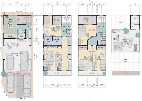 【印刷可能】 3 階 建て 間取り 20 坪