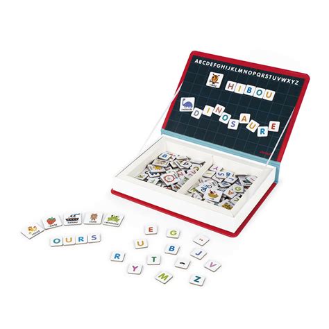 Coffret Magnets Alphabet Jeu Magnétique Pour Enfants Dès 3 Ans