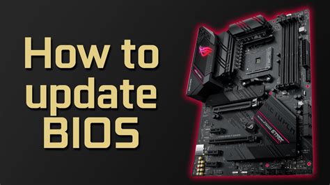 How To Update Asus Motherboard Bios Youtube