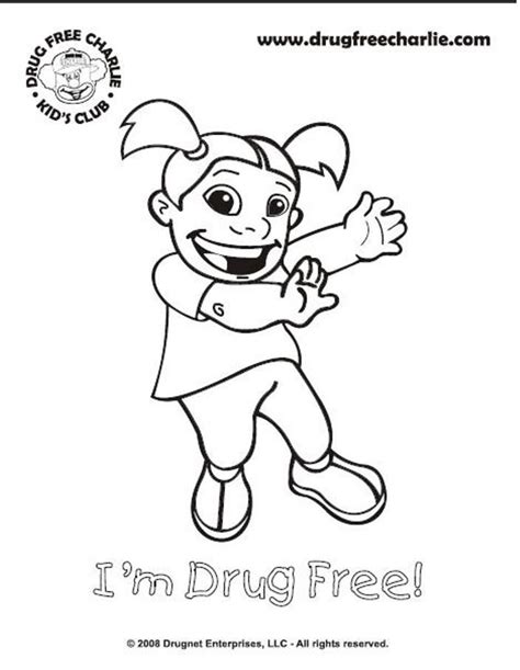 Drug Awareness Coloring Pages