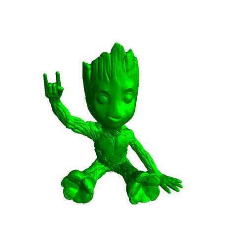 I Am Groot 3d Models Download Creality Cloud