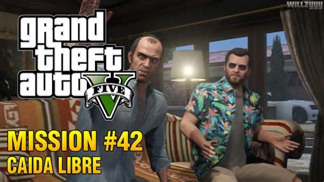 Grand Theft Auto V Mission 42 Caida Libre YouTube