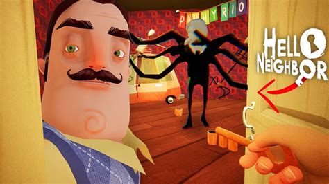 HELLO NEIGHBOR É O SLENDER CASA SECRETA DO VIZINHO ENCONTRADA NO JOGO