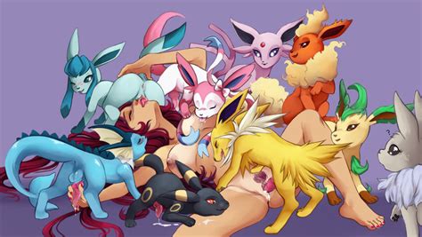 Eevee Umbreon Sylveon Glaceon Espeon And 4 More Pokemon Drawn By Trainer Sydney And